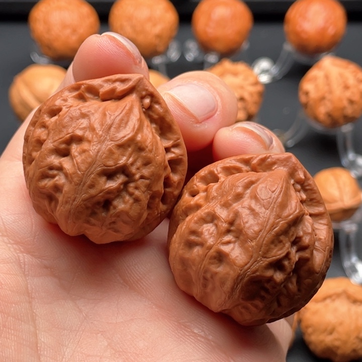 文玩核桃把件鸿运官帽