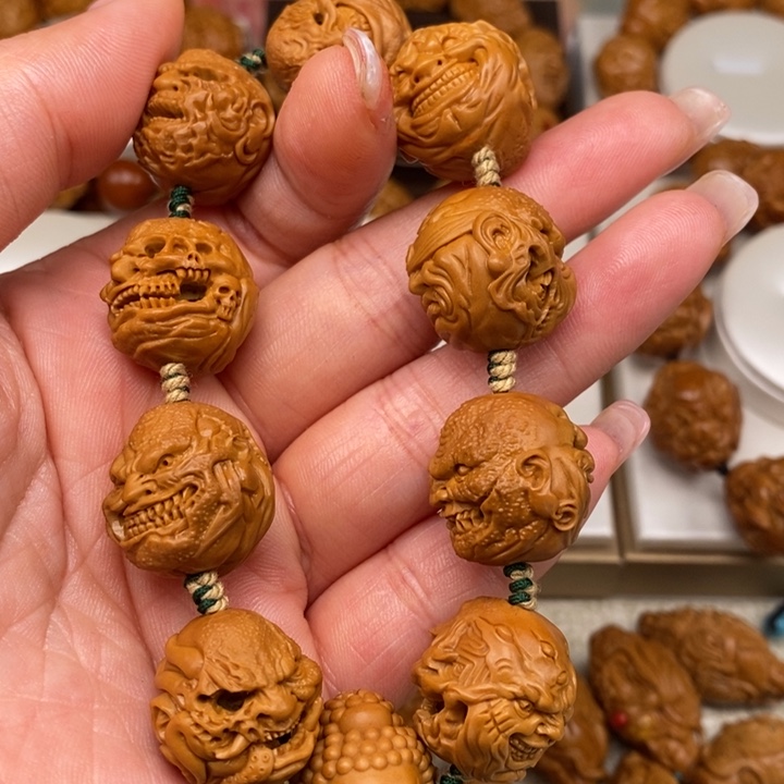 橄榄核手串/手链橄榄雕刻