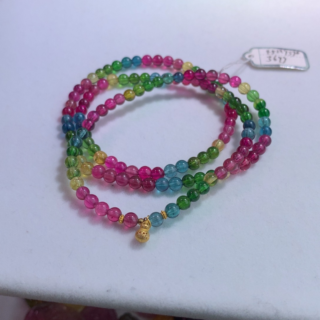 碧玺手链未镶嵌碧玺