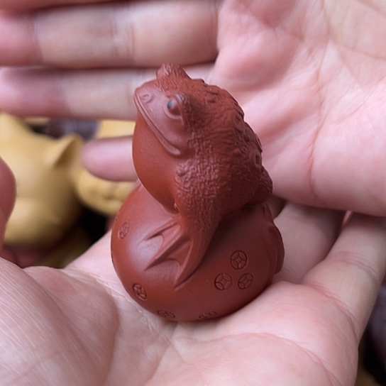 紫砂茶宠紫砂金蟾