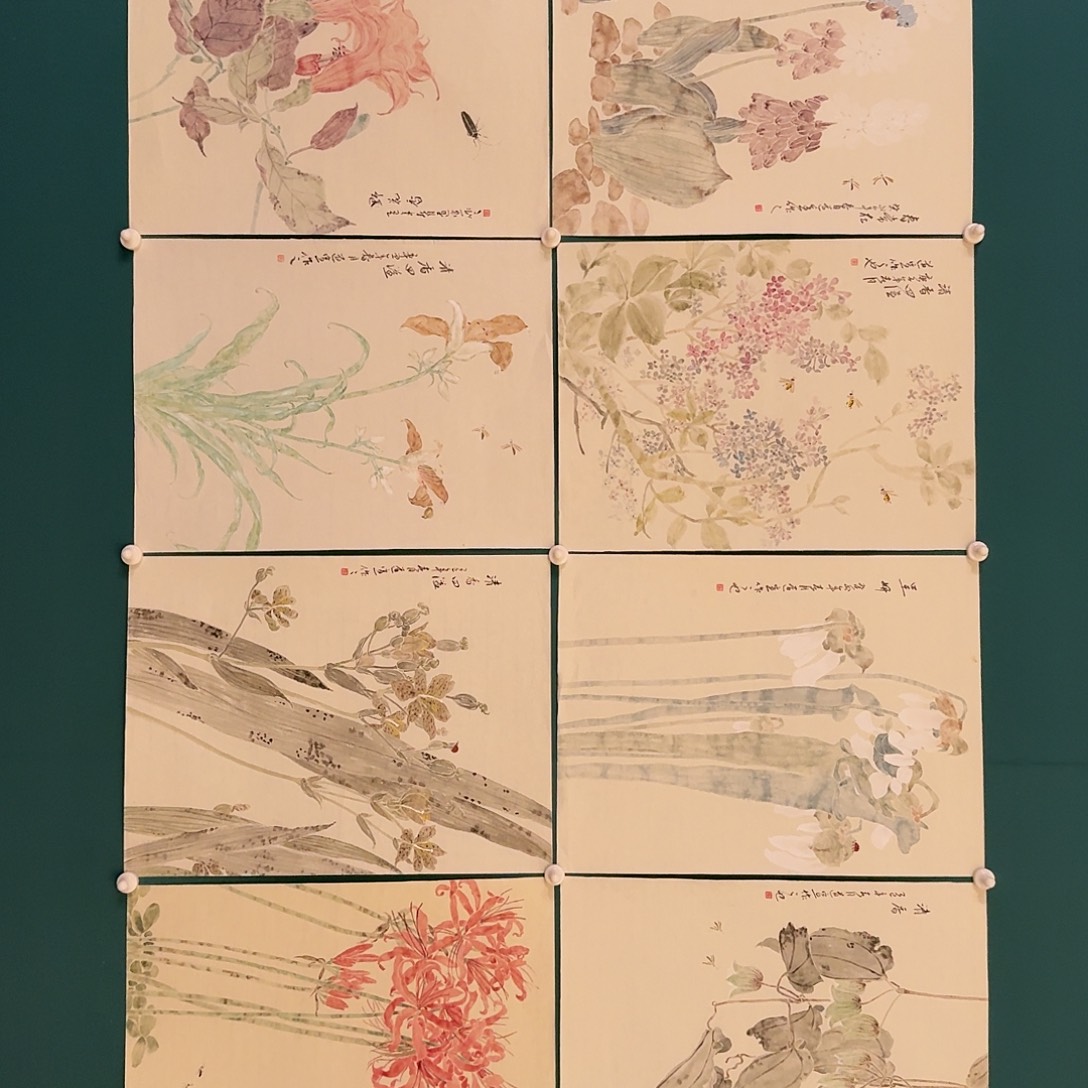 国画董老师的作品