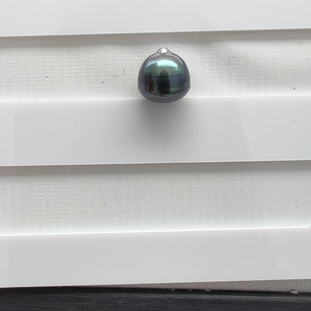 海水珍珠裸珠大溪地裸珠9.9mm可定制爱