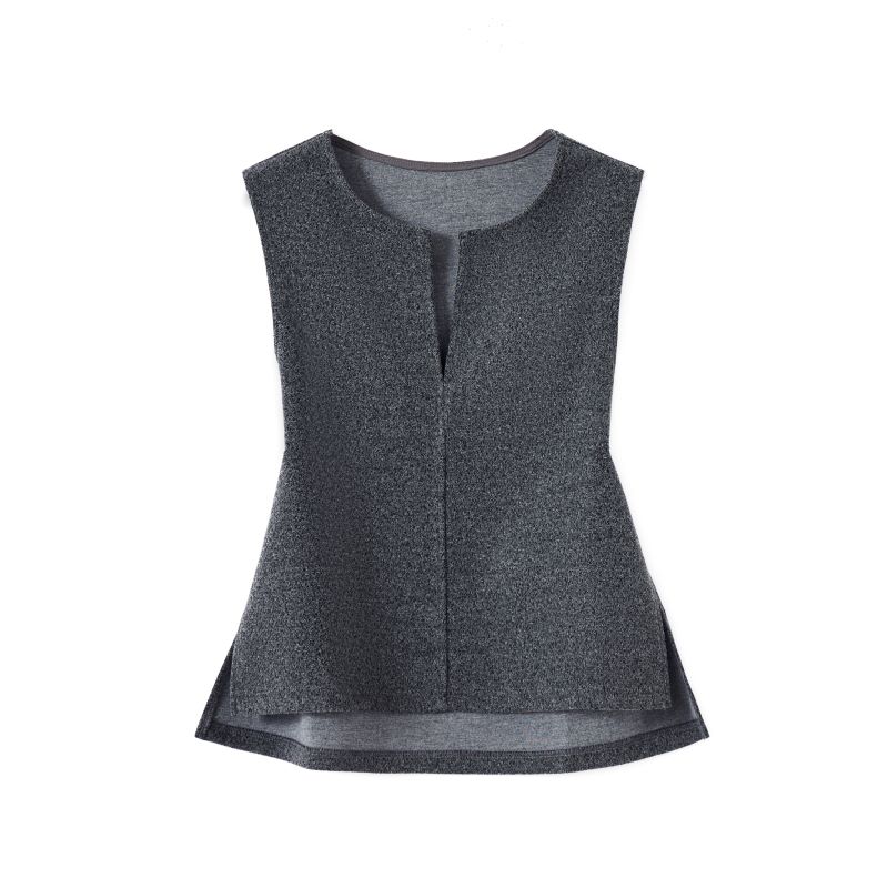 祯智服饰BA-8866显瘦高级感 设计师款女士马甲 时尚气质马甲 