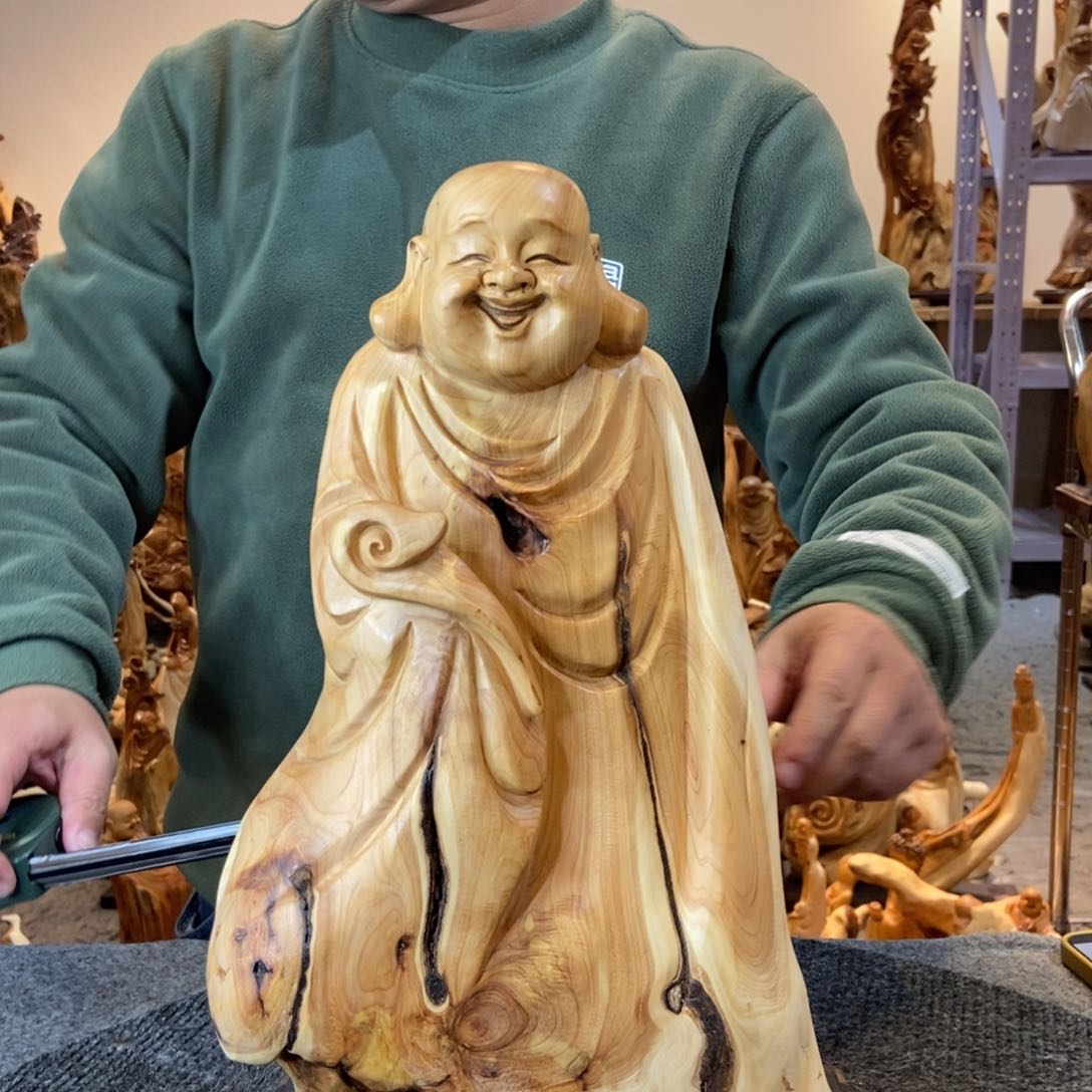 柏木（崖柏）太行崖柏根雕摆件