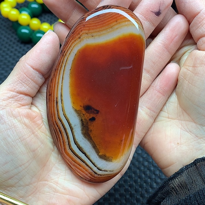 玛瑙/玉髓玛瑙未镶嵌饭**胖