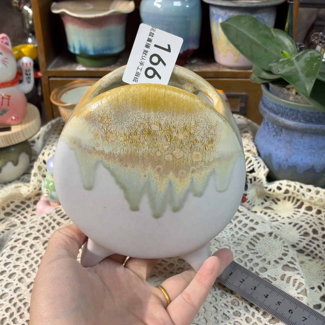 景德镇陶瓷花盆艺术中号