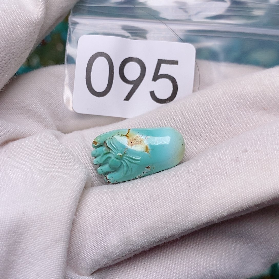 绿松石未镶嵌珠宝半成品