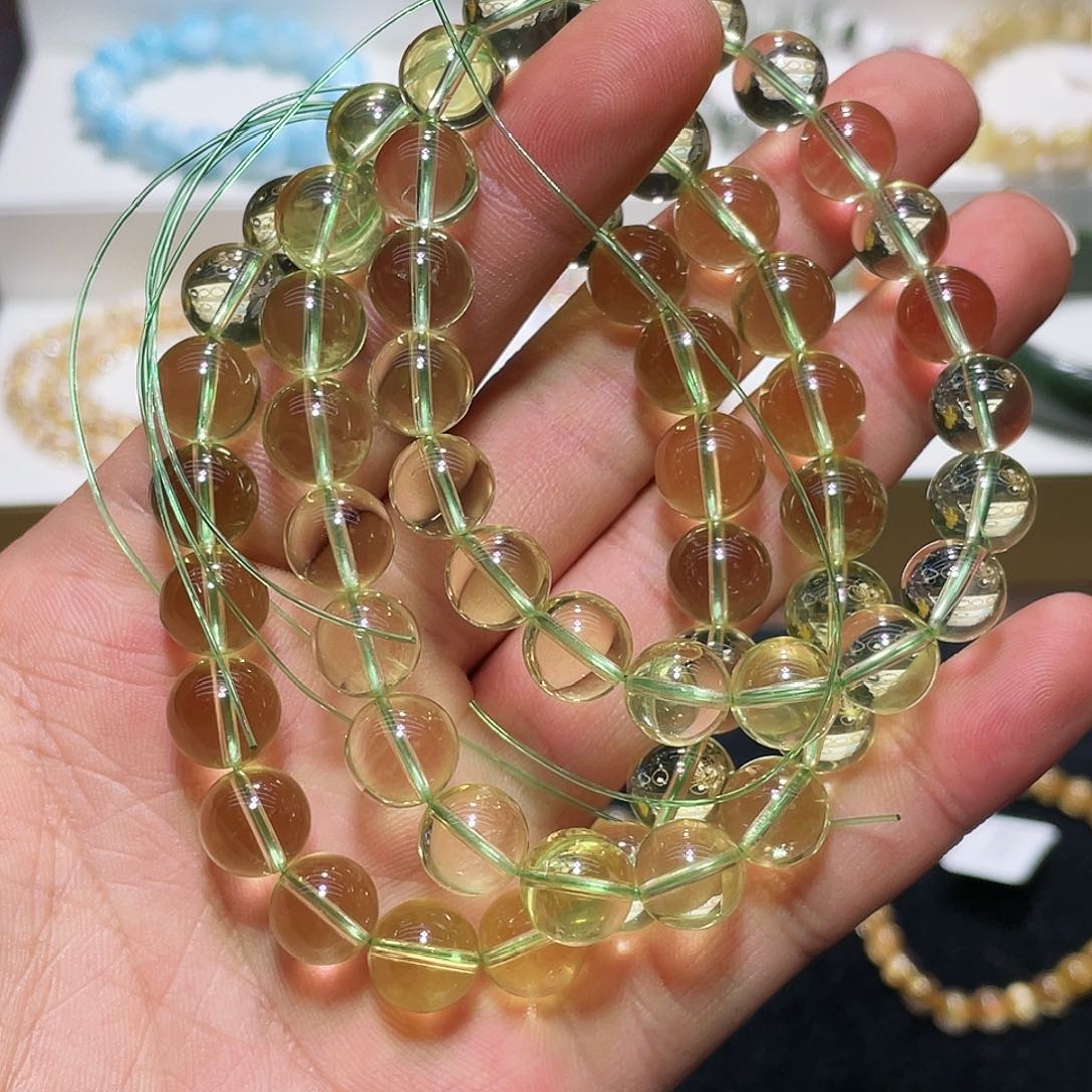 水晶手链未镶嵌竹叶青10+多样性任发其一