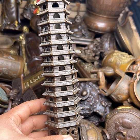 铜制文玩把玩物件