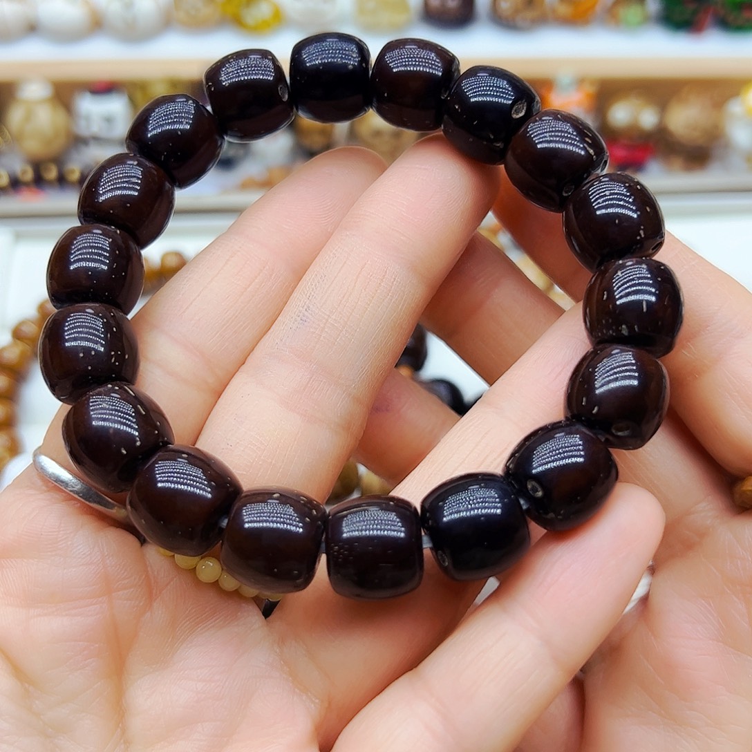 手串紫金鼠手工打磨手链