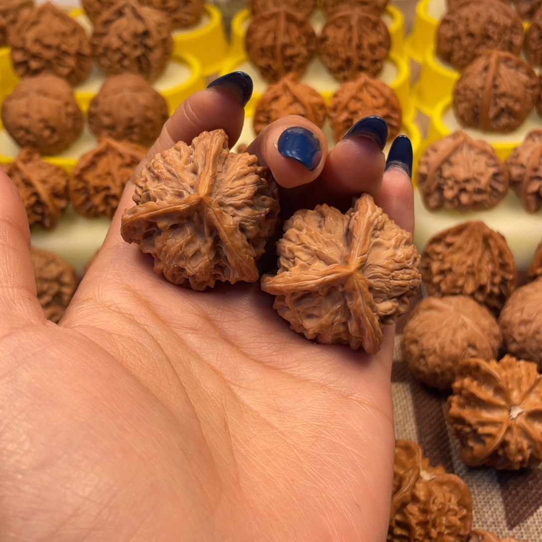 吊坠文玩核桃盘山三棱