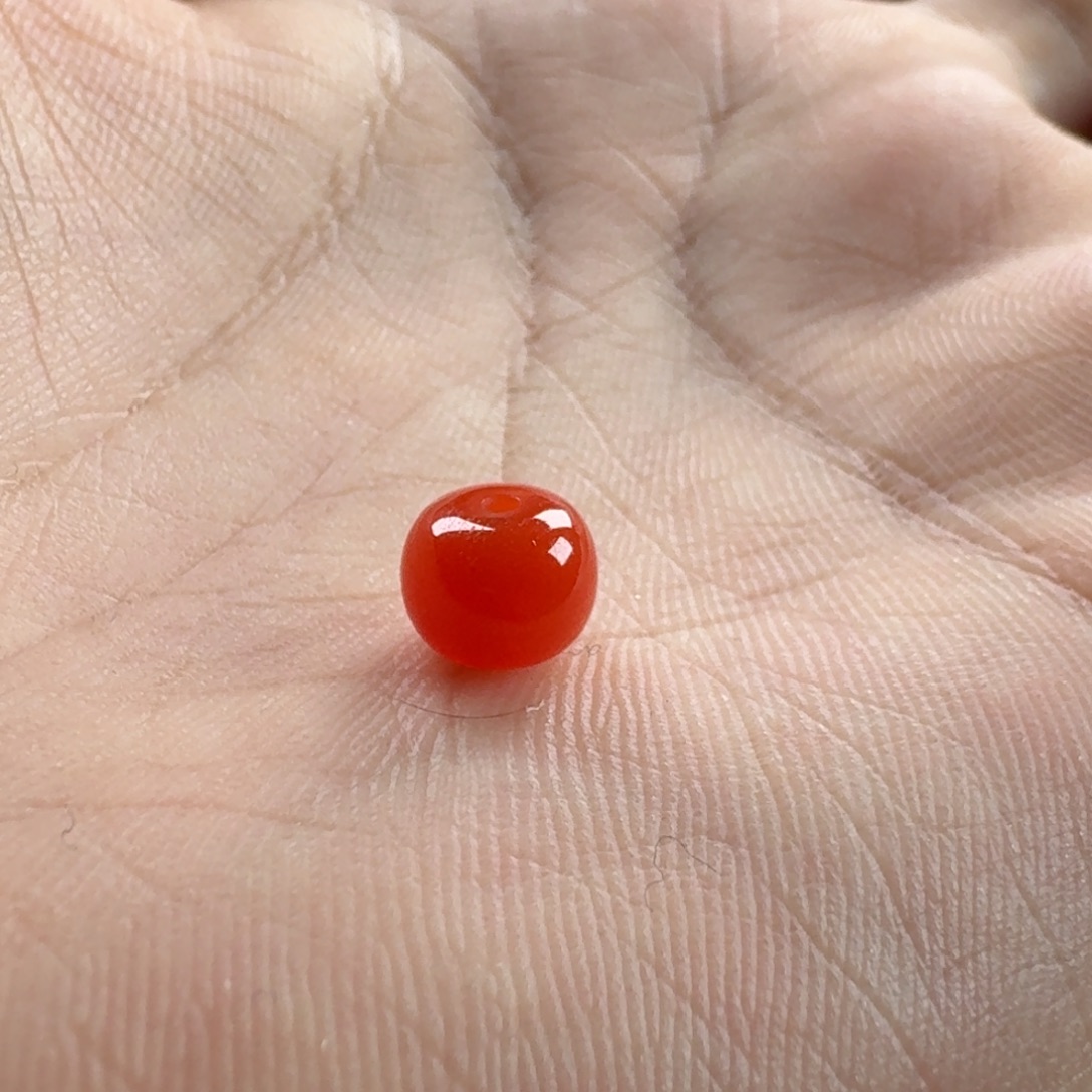 南红玛瑙未镶嵌老型7.0*5.6