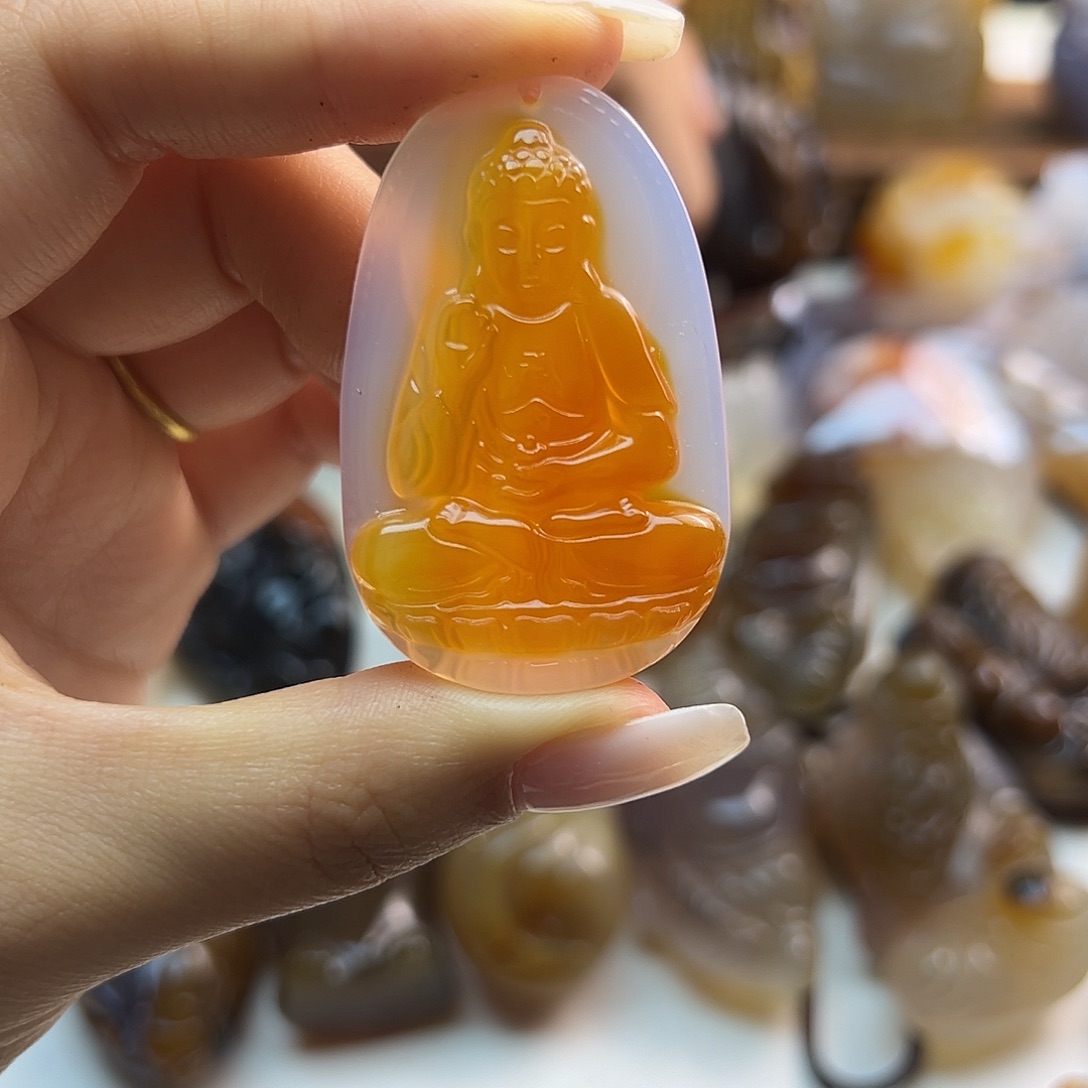 玛瑙/玉髓未镶嵌颈饰