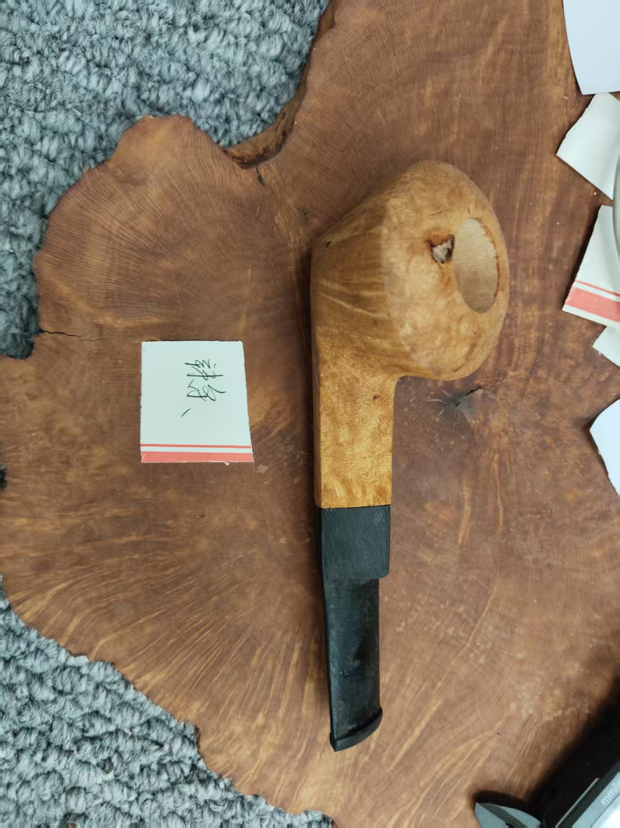 辣条石南木烟斗半成品发货