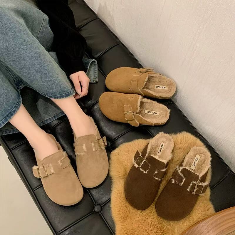 韩版兔mao真pi勃肯T恤