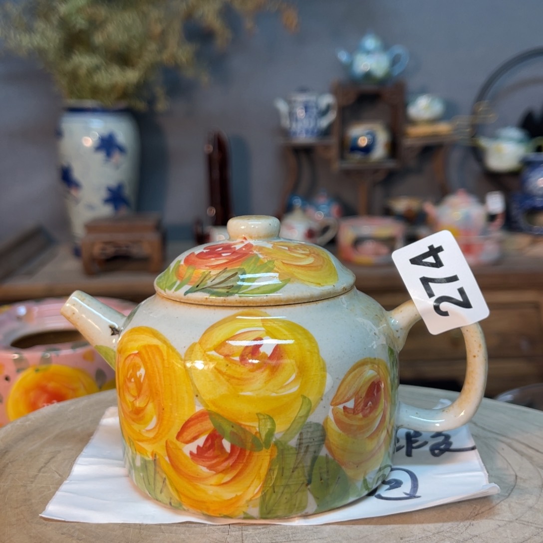 杯素浅陶瓷手工手绘