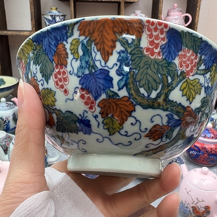 摆件陶景德镇陶瓷567老厂瓷