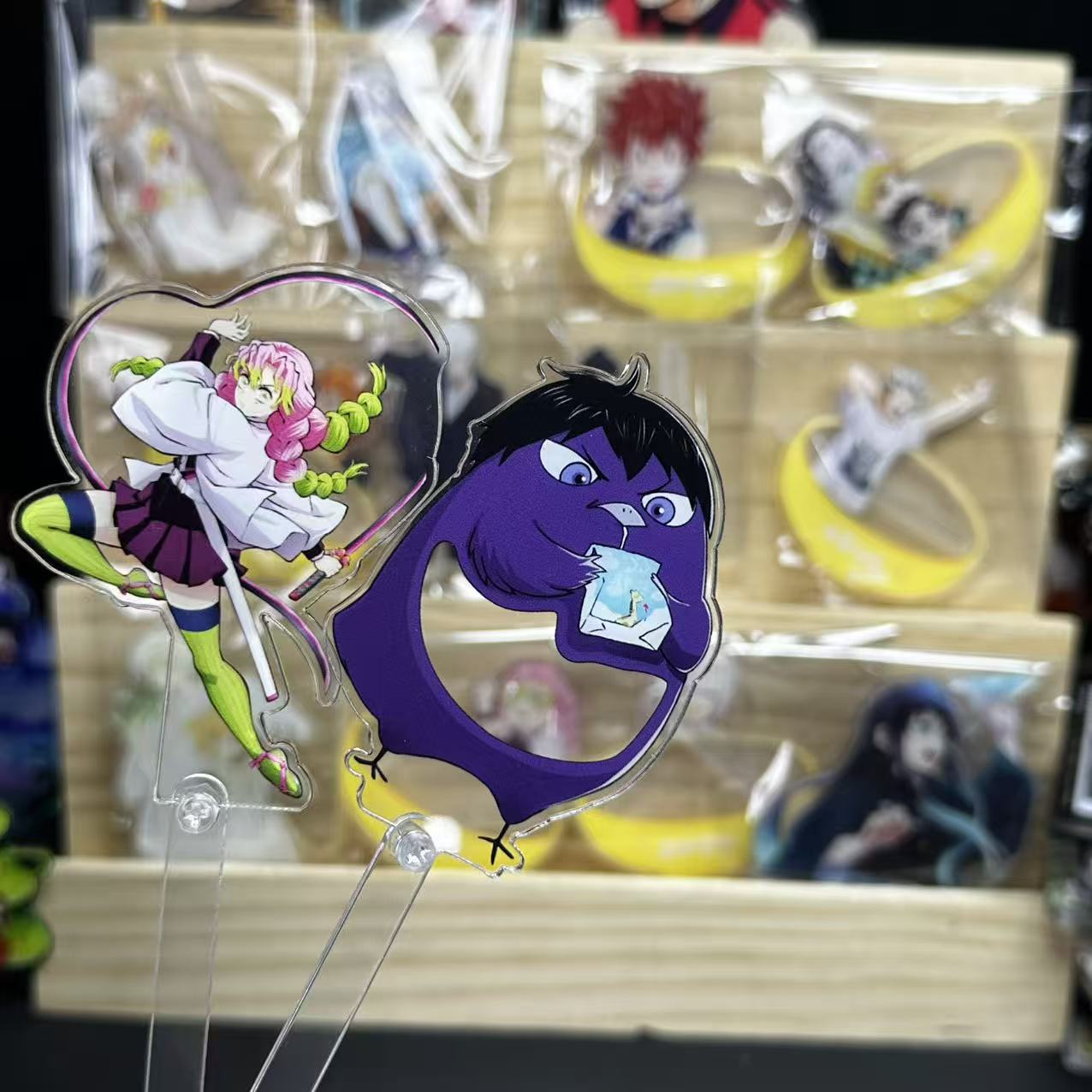 【打卡棒拆拆】高颜值亚克力日漫打卡棒无料礼物diy摆件