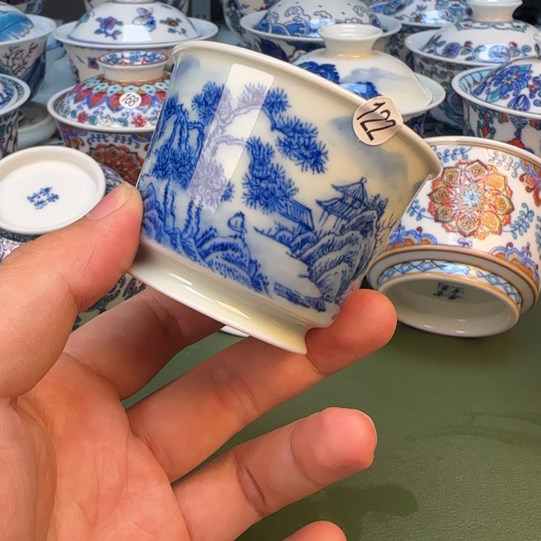 彦祖纯手工手绘茶具122