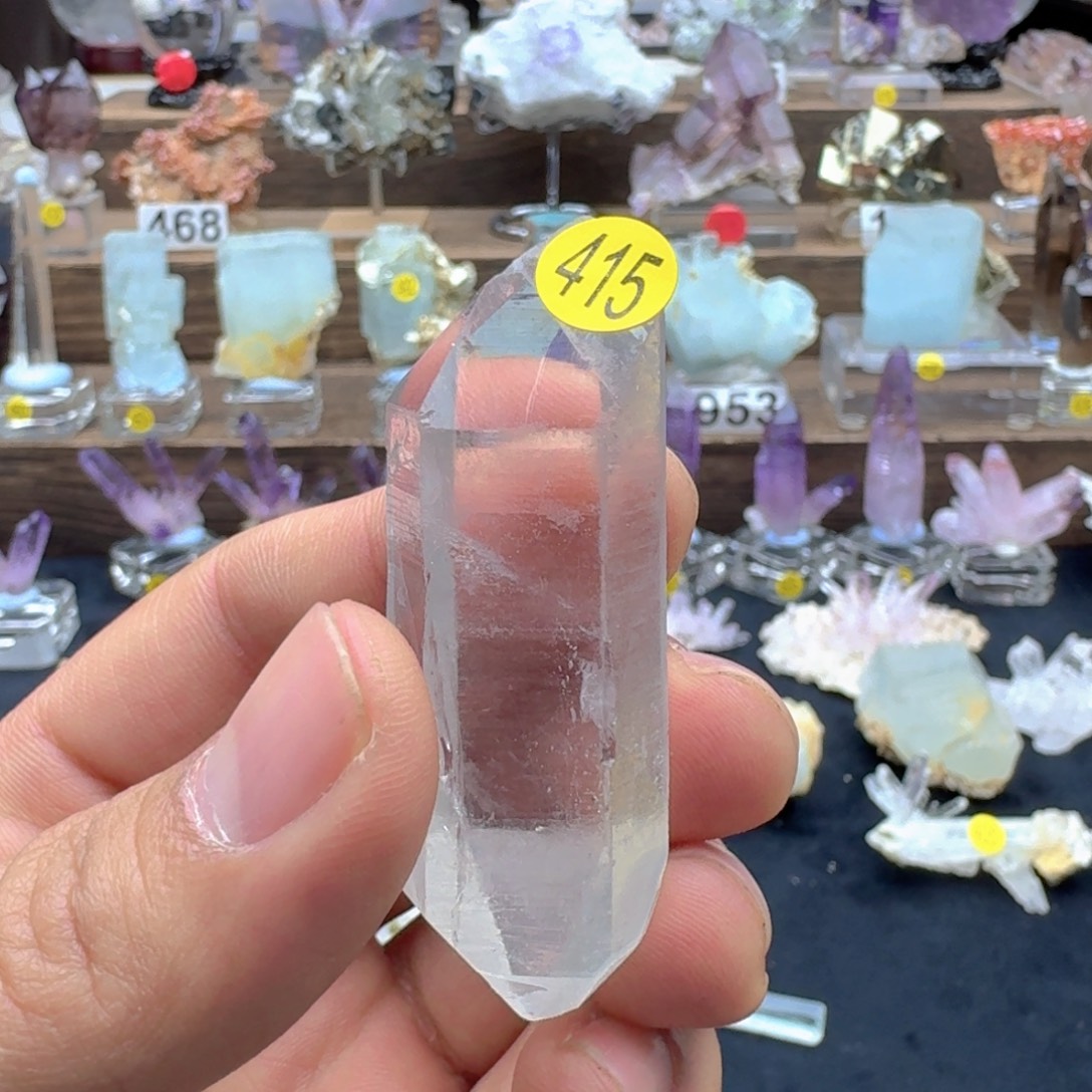 明***性水晶珠宝半成品未镶嵌