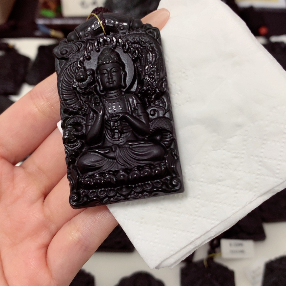 天然a货钢琴黑挂件