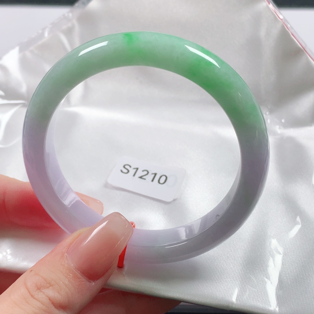 未镶嵌手镯翡翠天然翡翠手镯s1210