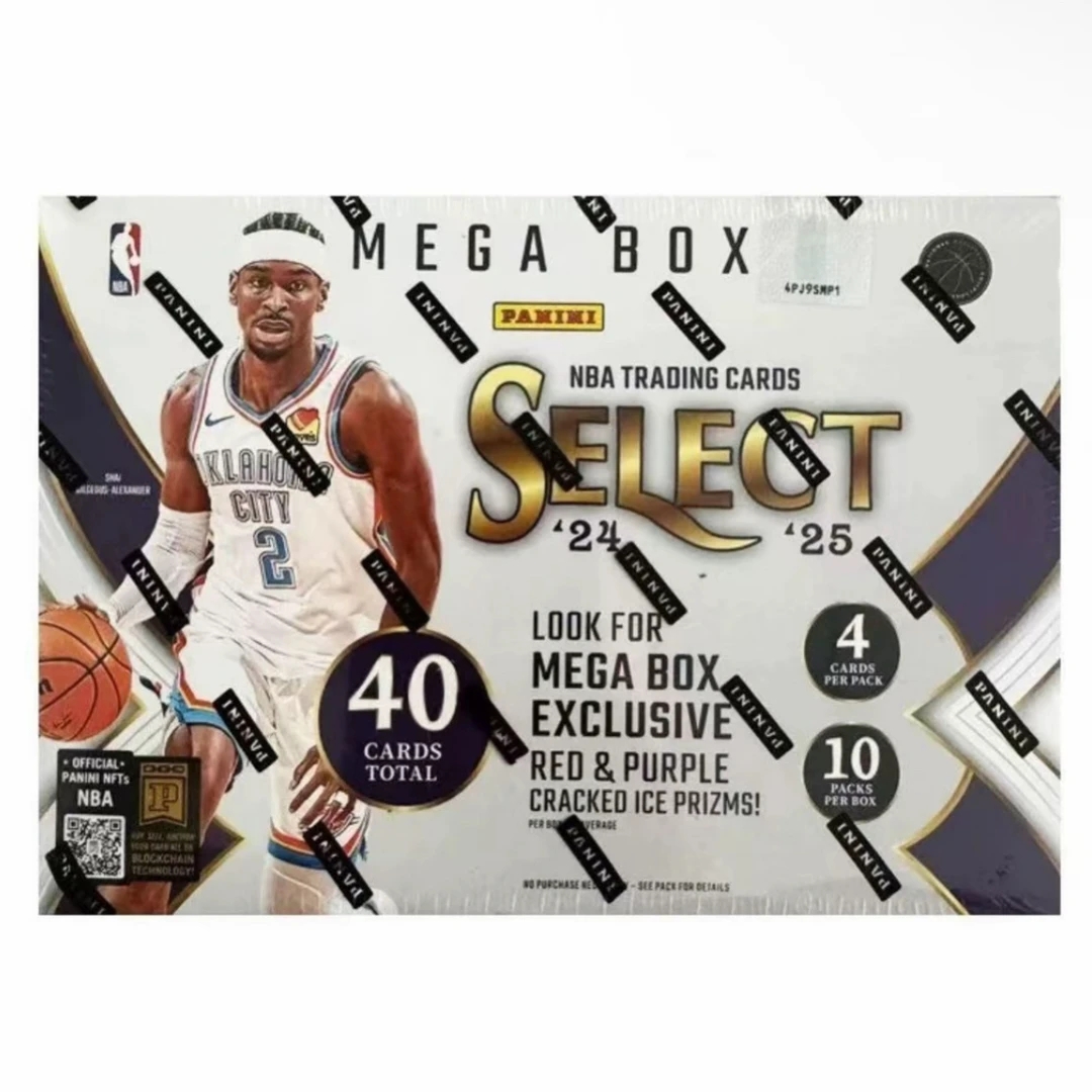 24-25篮球 帕尼尼 select MEGA 红碎冰 球星卡（默认代拆）盲盒