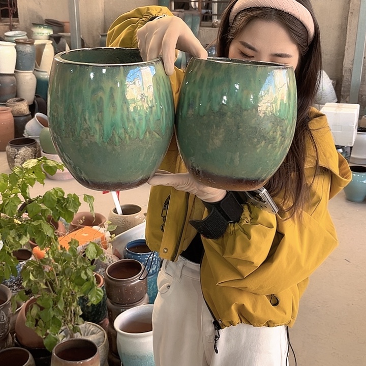 正品口15高20花盆……