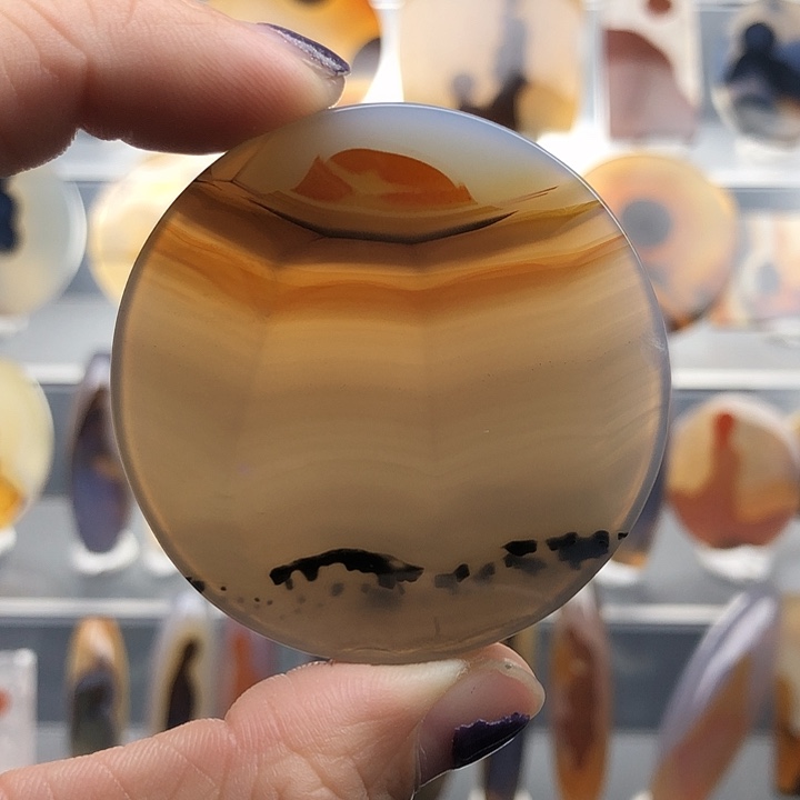 玛瑙/玉髓合金颈饰66