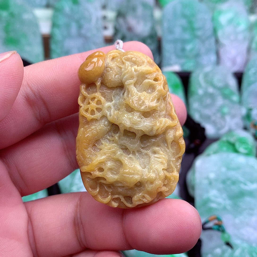 翡翠吊坠(不含链)未镶嵌