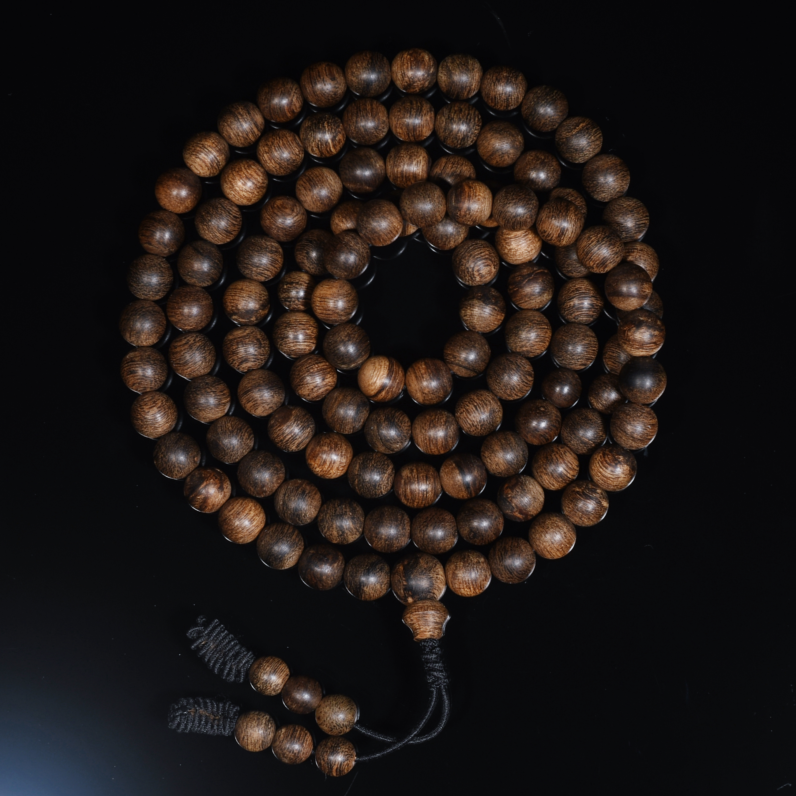 沉香沉香文莱黑棋沉水沉香手串0.7/22.7g