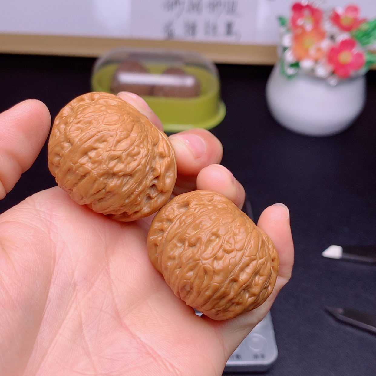 【闪购商品】文玩核桃把件陈**?铁锤40➕