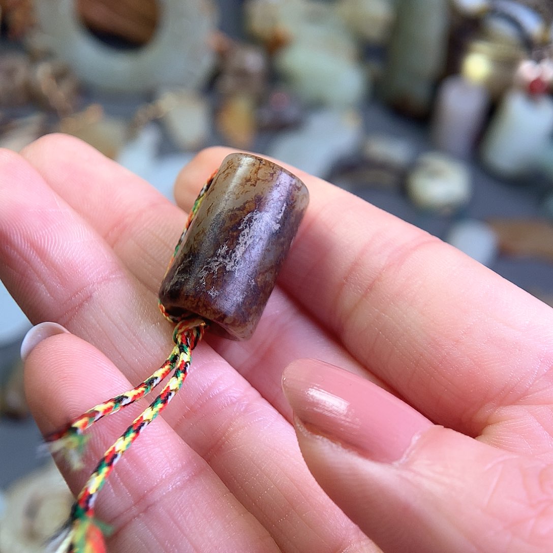 和田玉勒子未镶嵌板**姐