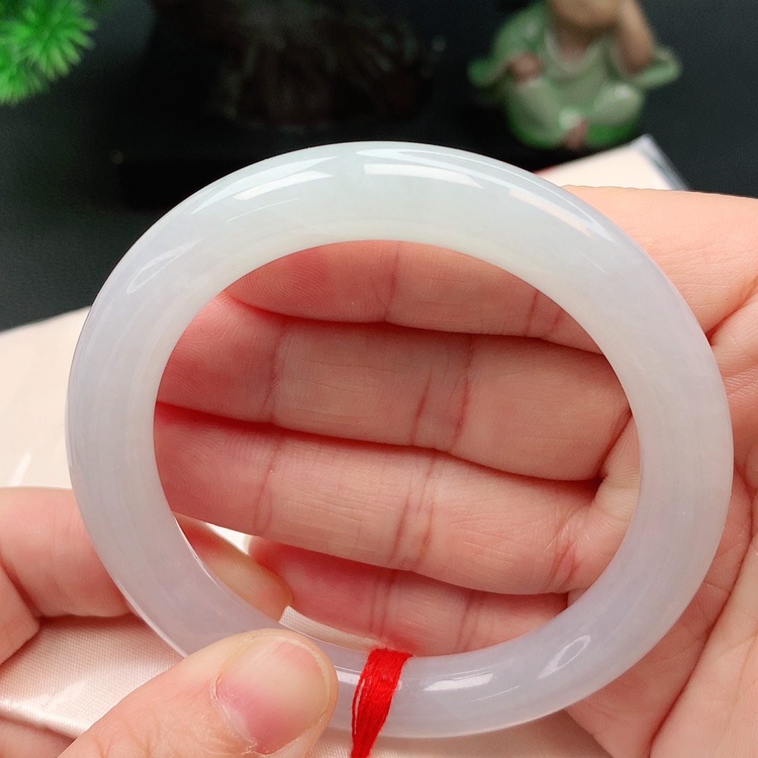 未镶嵌手镯翡翠圆条55圈