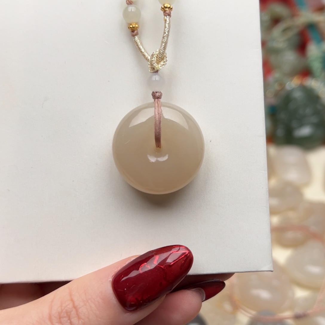 和田玉耳饰未镶嵌勿*我