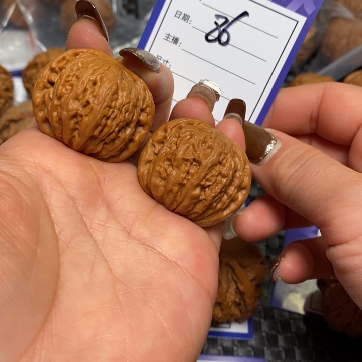 文玩核桃把件86铁锤35