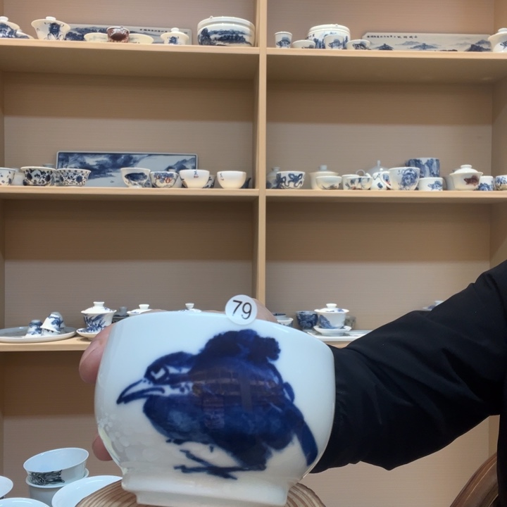 杯景德镇手绘陶瓷