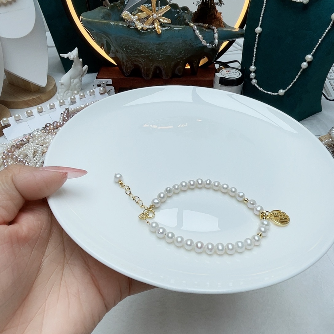 未镶嵌淡水珍珠颈饰