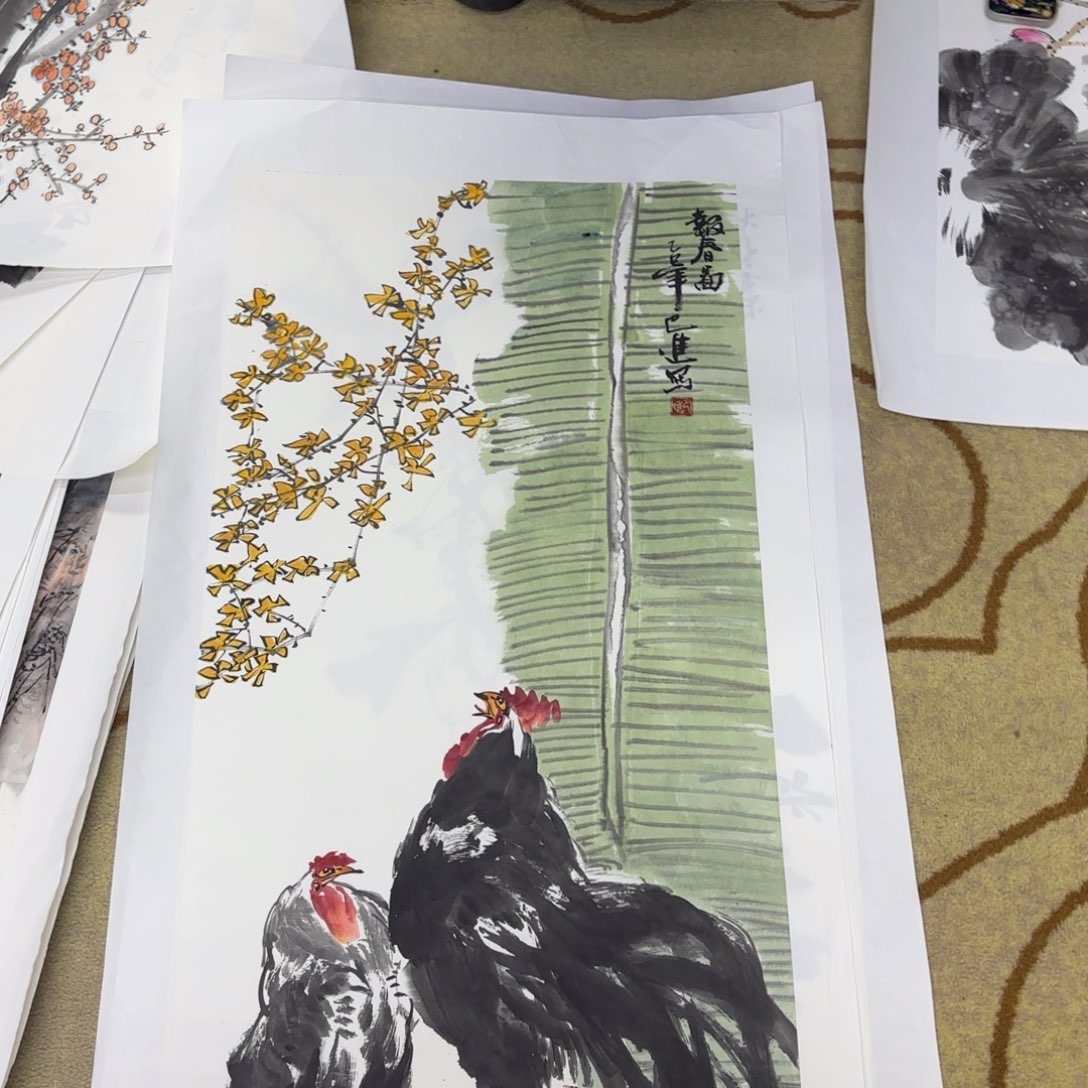 国画李李希李欣主播