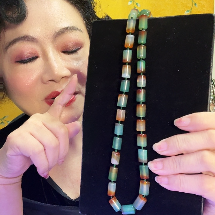 玛瑙/玉髓未镶嵌颈饰