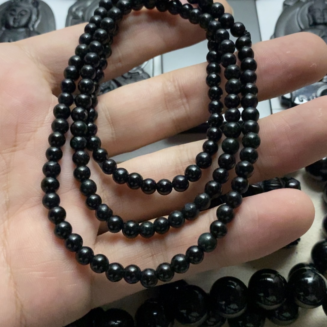 翡翠未镶嵌项链项链