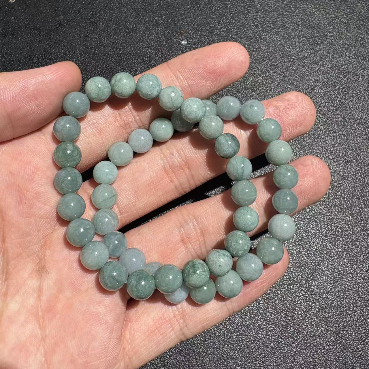 天然A货翡翠手串-7mm左右-多样性发其一v1547