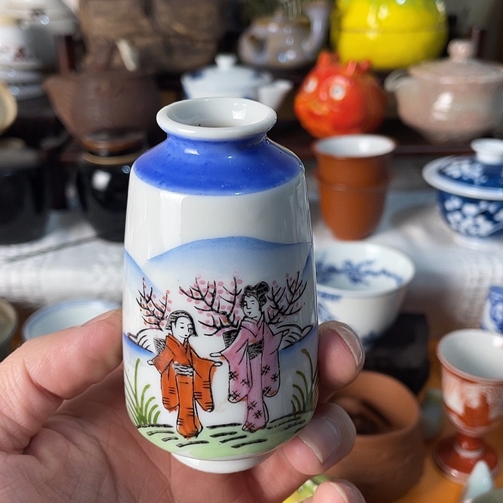 瓷片花器好看的不错滴