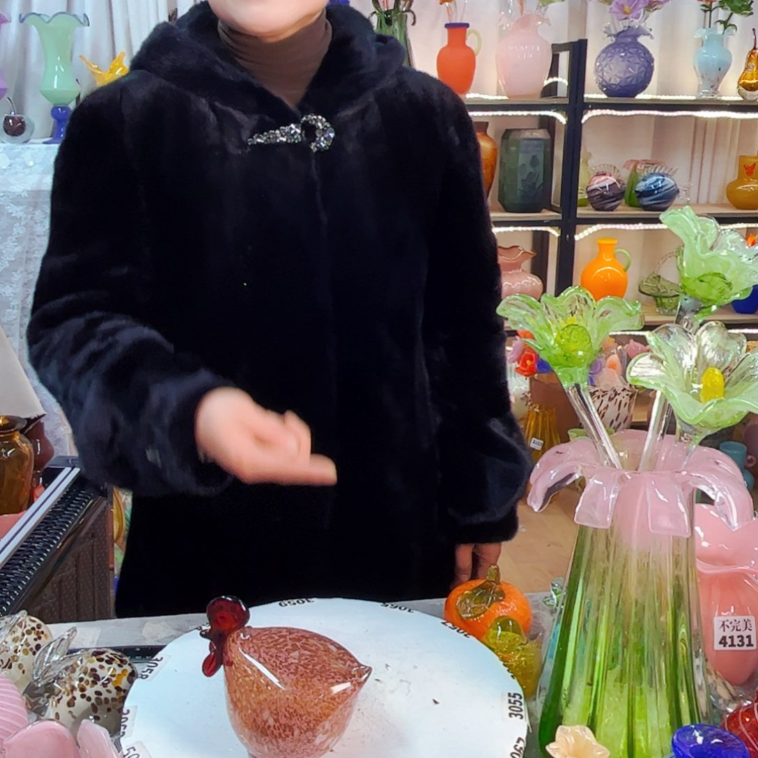 咕咕鸡 福利家悦琉璃工艺品