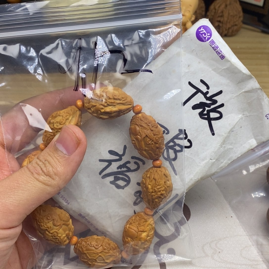 橄榄核手串/手链橄榄核雕刻工艺宇