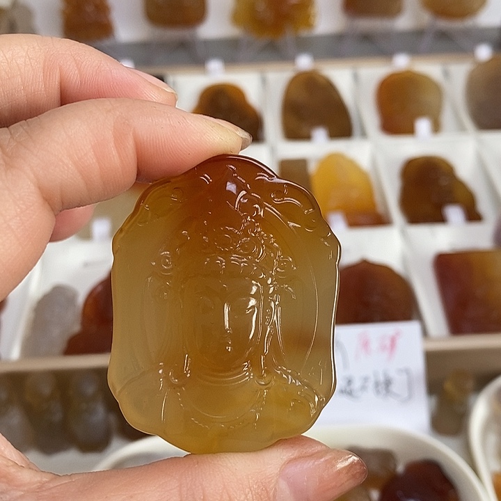 玛瑙/玉髓未镶嵌颈饰