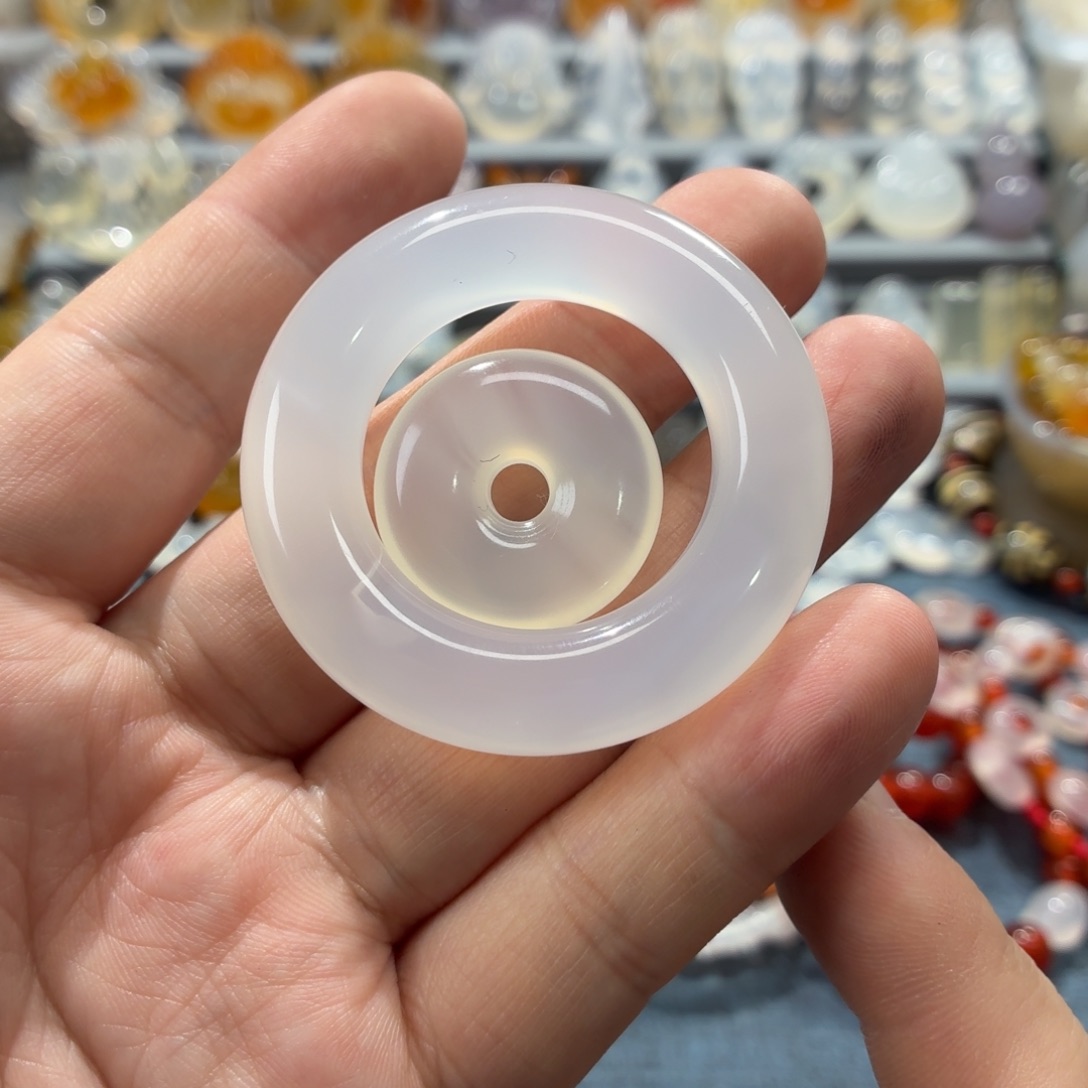 玛瑙/玉髓未镶嵌吊坠(不含链)