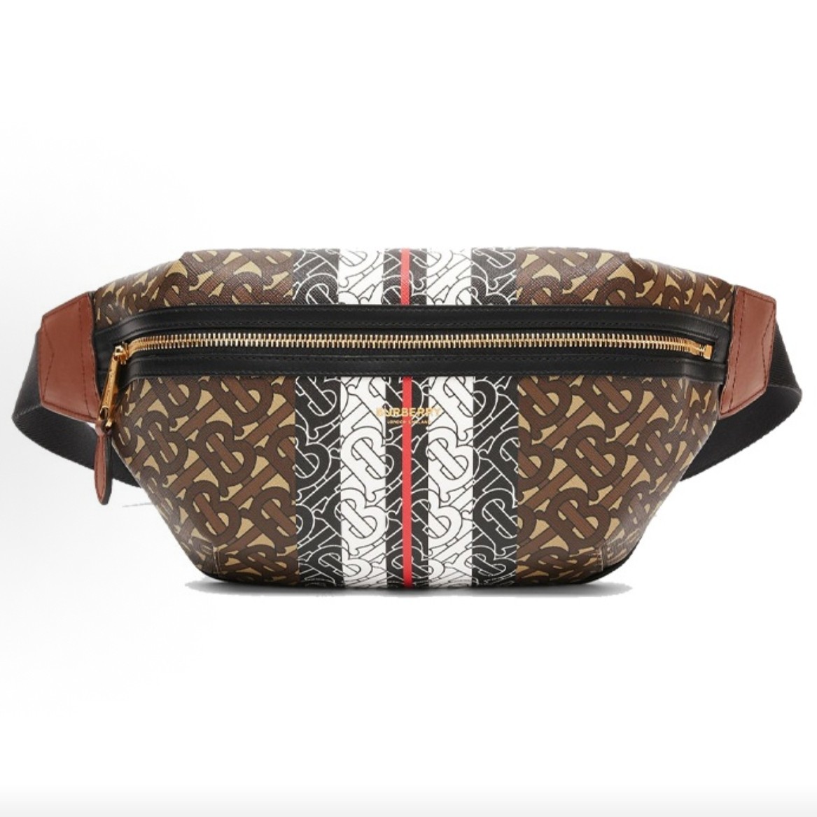 95新 BURBERRY/博柏利 巴宝莉印花腰包胸包16651549