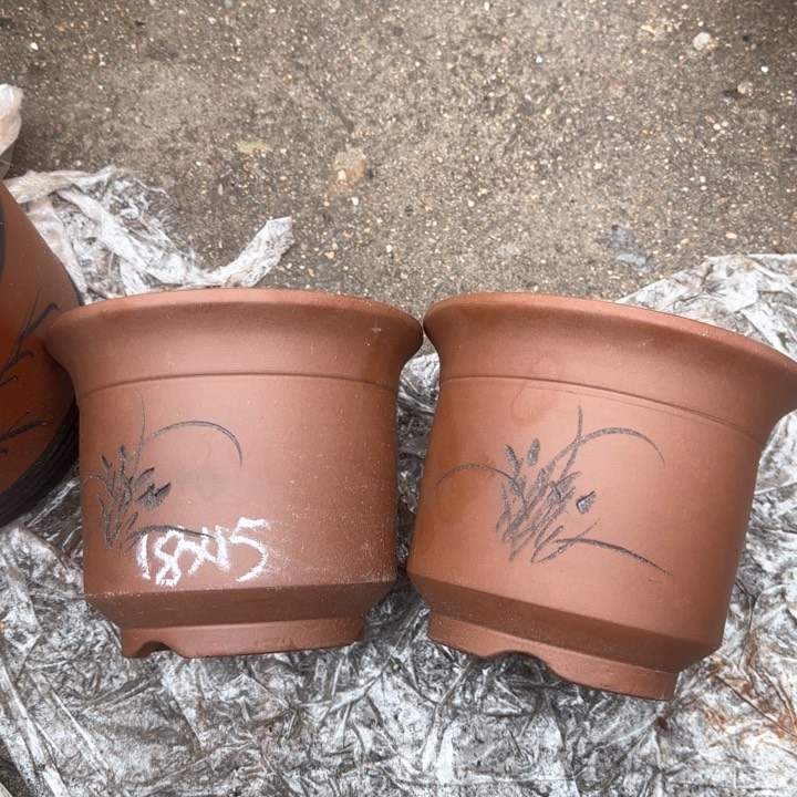 紫砂花盆特价清仓