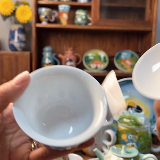 炉景德镇釉下手绘陶瓷 